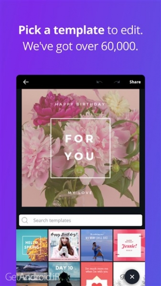 دانلود برنامه Canva Graphic design اندروید