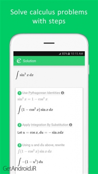 دانلود برنامه Cymath اندروید
