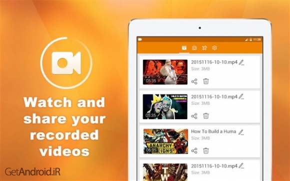 دانلود برنامه DU Recorder اندروید