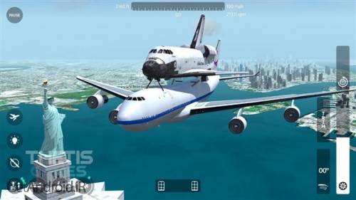 دانلود بازی Flight Simulator 2018 FlyWings Free اندروید
