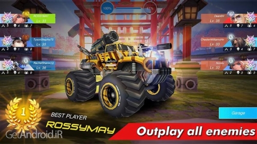 دانلود بازی Cars Battle Royal Overload اندروید