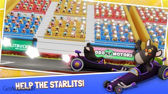 دانلود بازی Starlit On Wheels Super Kart اندروید