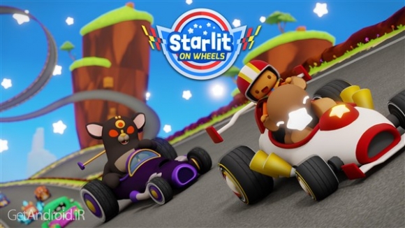 دانلود بازی Starlit On Wheels Super Kart اندروید