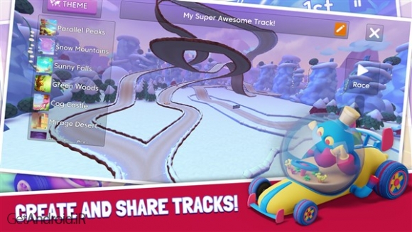 دانلود بازی Starlit On Wheels Super Kart اندروید