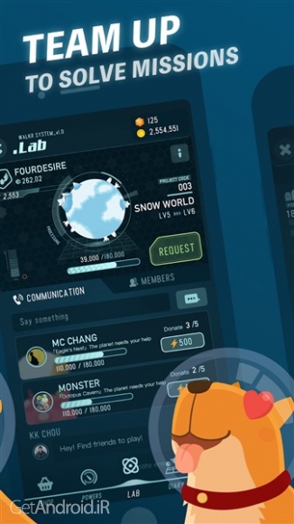 دانلود بازی Walkr Fitness Space Adventure اندروید