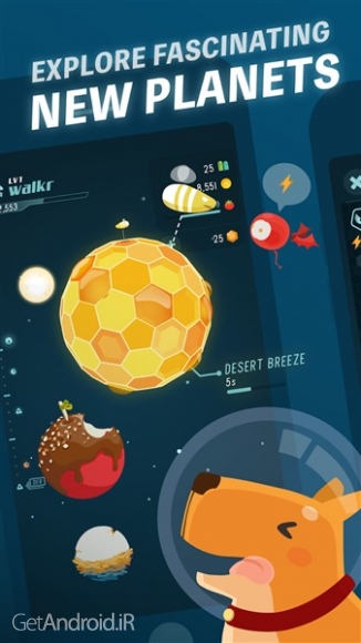 دانلود بازی Walkr Fitness Space Adventure اندروید
