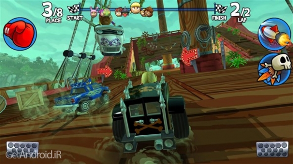 دانلود بازی Beach Buggy Racing 2 اندروید