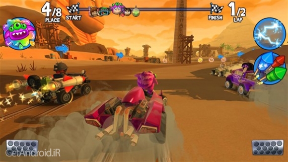 دانلود بازی Beach Buggy Racing 2 اندروید