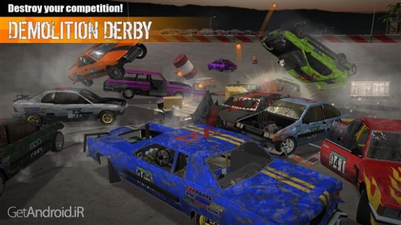 دانلود بازی Demolition Derby 3 اندروید
