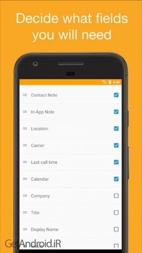 دانلود برنامه Call Notes Pro اندروید