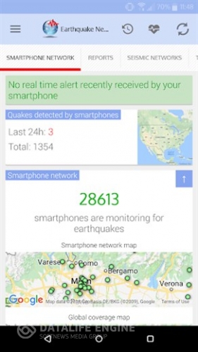 دانلود برنامه Earthquake Network Pro اندروید