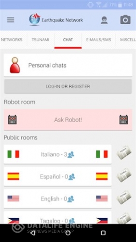 دانلود برنامه Earthquake Network Pro اندروید