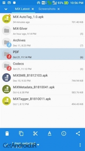 دانلود برنامه MiXplorer Silver - File Manager اندروید