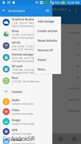 دانلود برنامه MiXplorer Silver - File Manager اندروید