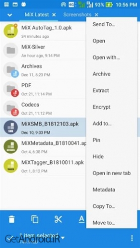 دانلود برنامه MiXplorer Silver - File Manager اندروید