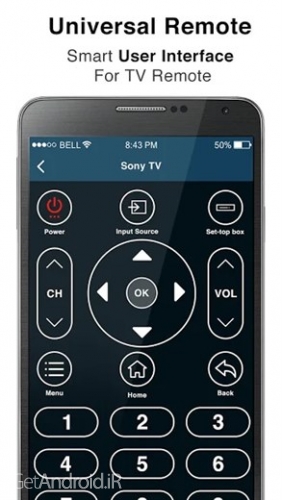 دانلود برنامه Remote Control for All TV اندروید