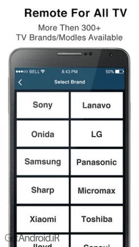 دانلود برنامه Remote Control for All TV اندروید