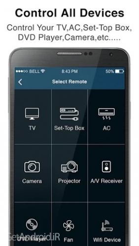 دانلود برنامه Remote Control for All TV اندروید
