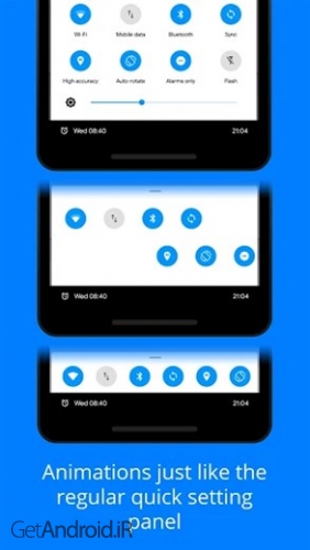 دانلود برنامه Bottom Quick Settings اندروید