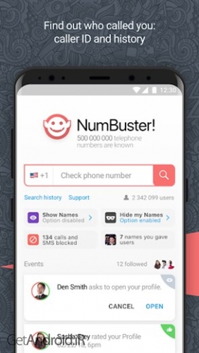 دانلود برنامه NumBuster caller name اندروید