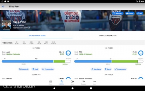 دانلود برنامه Swimmetry اندروید