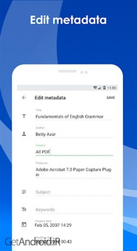 دانلود برنامه All PDF Pro PDF Reader Tool اندروید