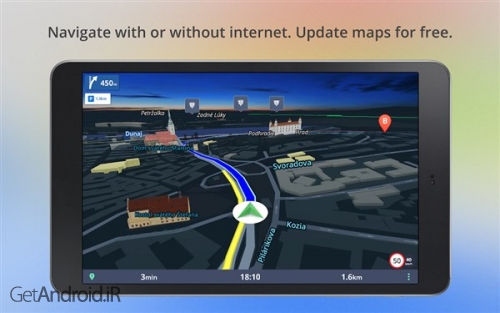 دانلود برنامه Offline Maps Navigation اندروید