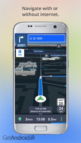 دانلود برنامه Offline Maps Navigation اندروید
