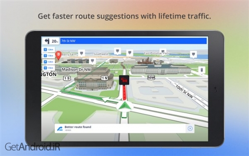 دانلود برنامه Offline Maps Navigation اندروید