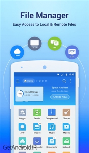 دانلود برنامه ES File Explorer File Manager اندروید