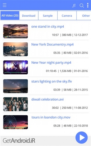 دانلود برنامه MAX Player - HD Video Player 2018