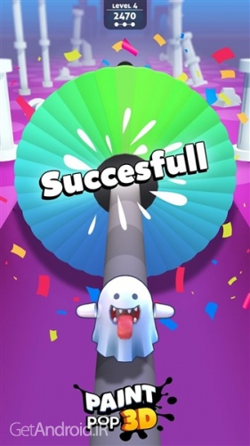 دانلود بازی Paint Pop 3D اندروید