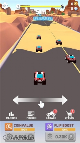 دانلود بازی Flippy Drive اندروید