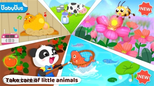 دانلود بازی Little Panda's Farm Story اندروید
