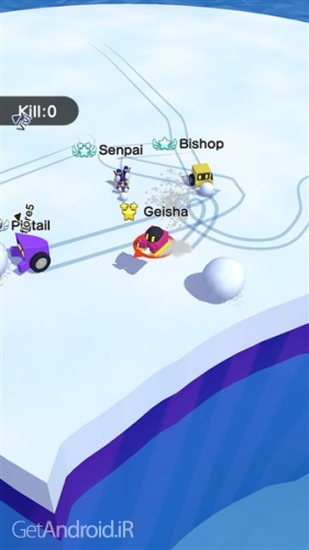 دانلود بازی Snowball io اندروید