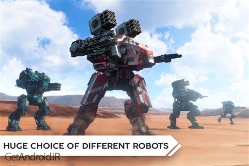 دانلود بازی Robot Warfare Mech battle اندروید