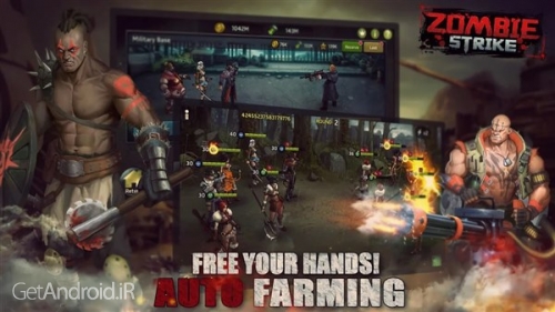 دانلود بازی Zombie strike اندروید