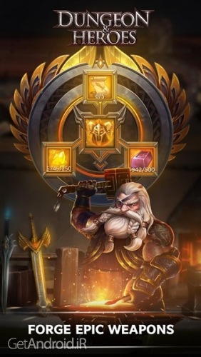دانلود بازی Dungeon Heroes 3D RPG اندروید