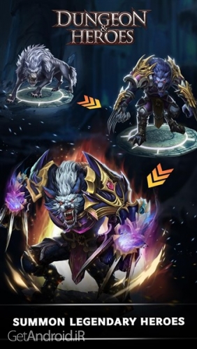 دانلود بازی Dungeon Heroes 3D RPG اندروید