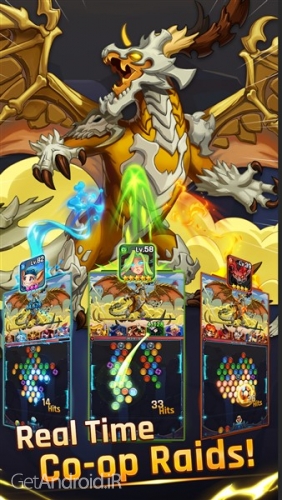 دانلود بازی LightSlinger Heroes Puzzle RPG اندروید