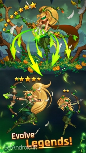 دانلود بازی LightSlinger Heroes Puzzle RPG اندروید