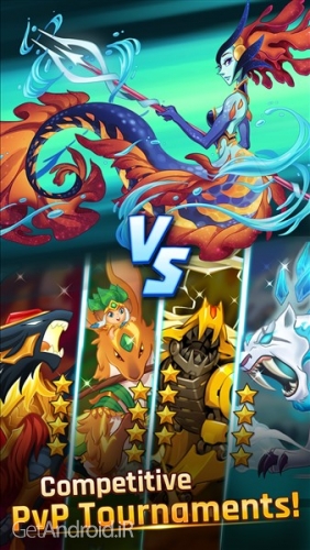 دانلود بازی LightSlinger Heroes Puzzle RPG اندروید