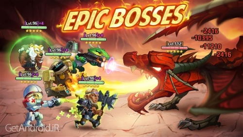 دانلود بازی Battle Arena Heroes Adventure Online RPG اندروید