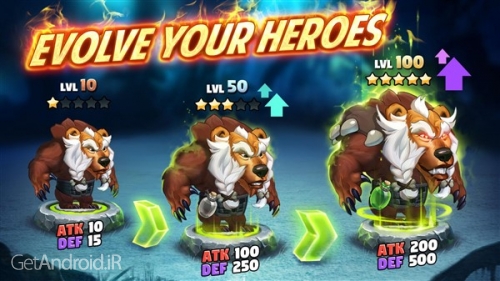دانلود بازی Battle Arena Heroes Adventure Online RPG اندروید