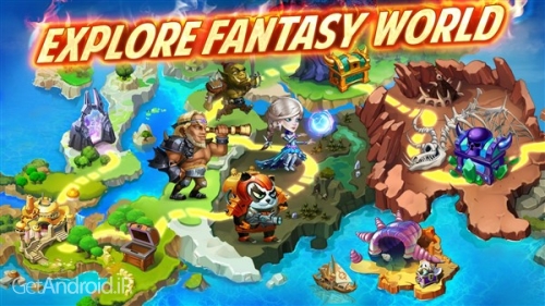 دانلود بازی Battle Arena Heroes Adventure Online RPG اندروید