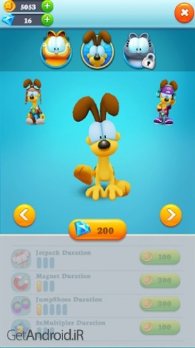 دانلود بازی Garfield Rush اندروید
