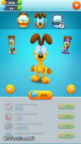 دانلود بازی Garfield Rush اندروید