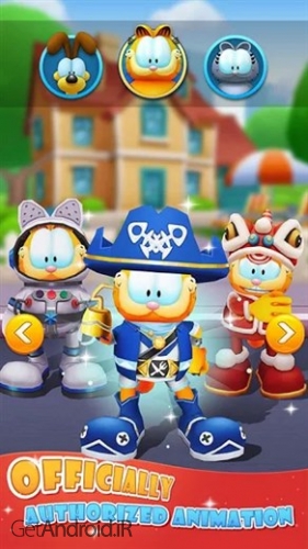 دانلود بازی Garfield Rush اندروید