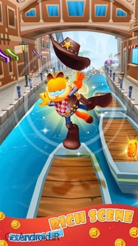 دانلود بازی Garfield Rush اندروید