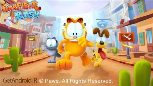 دانلود بازی Garfield Rush اندروید